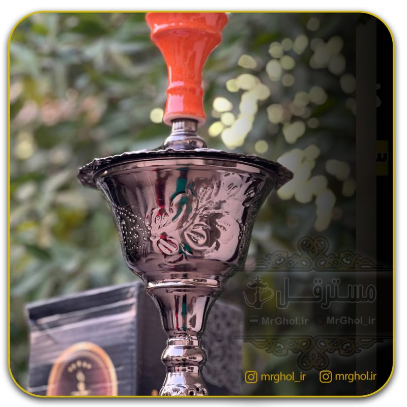 قلیان خلیل مامون مدل محرم دودی یخدان