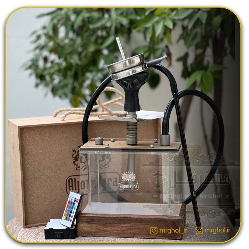 قلیان الجمیرا پلکسی مکعبی - Image 1