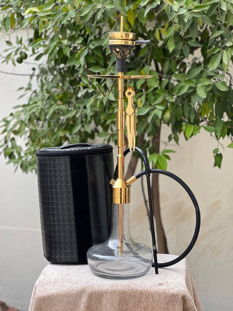 قلیان کرنو مدل کالیفرنیا طلایی - Image 6