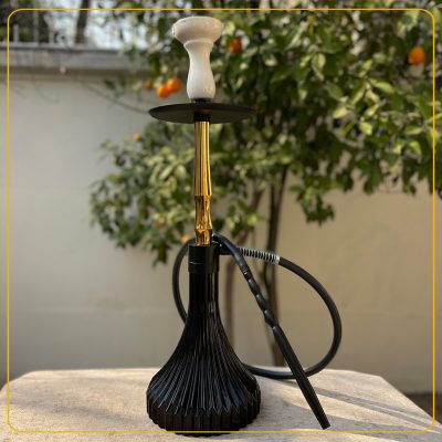 قلیان کارمانیا طلایی مدل 1233