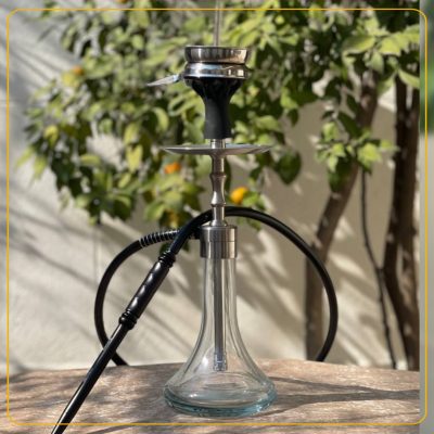 قلیان کرنو مینی قلیان کرنو مدیوم نقره ای