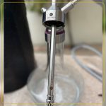 قلیان کرنو مدل کالیفرنیا نقره ای
