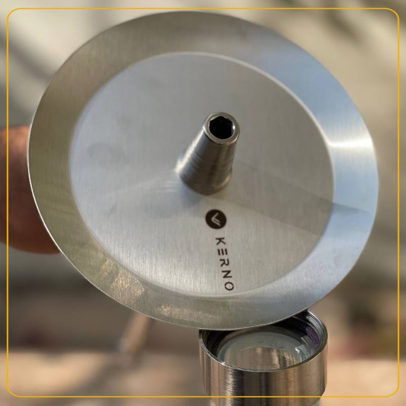 سینی قلیان کرنو دراگون مدیوم نقره ای - Image 4