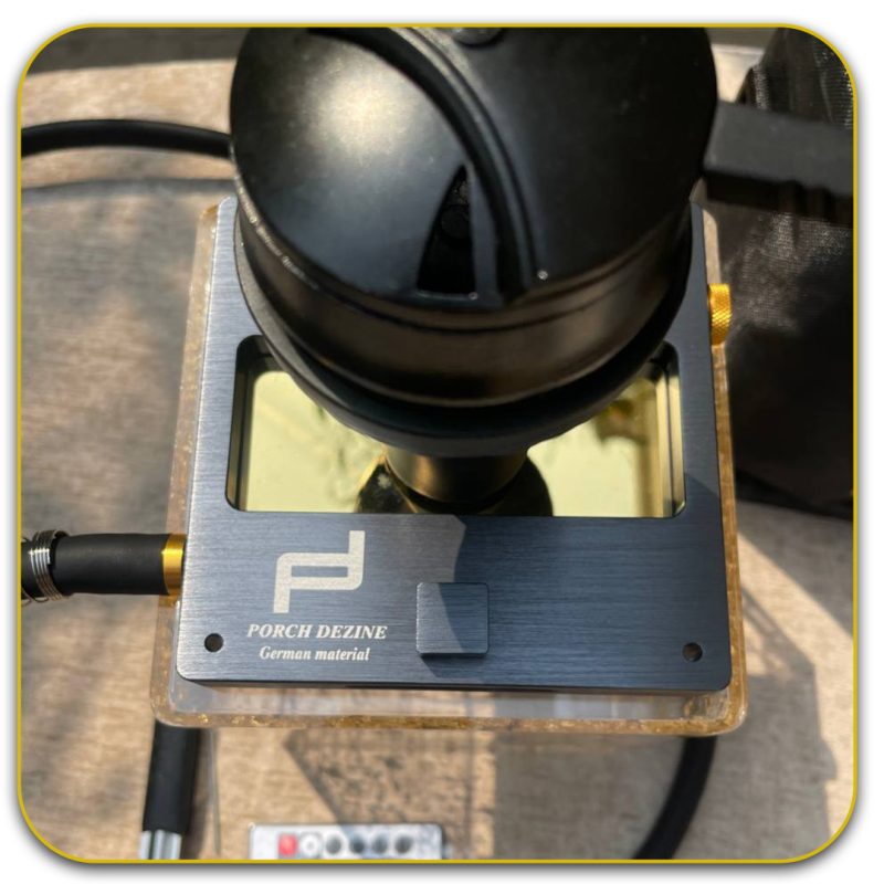 قلیان پلکسی مدل پورش دیزاین بالا