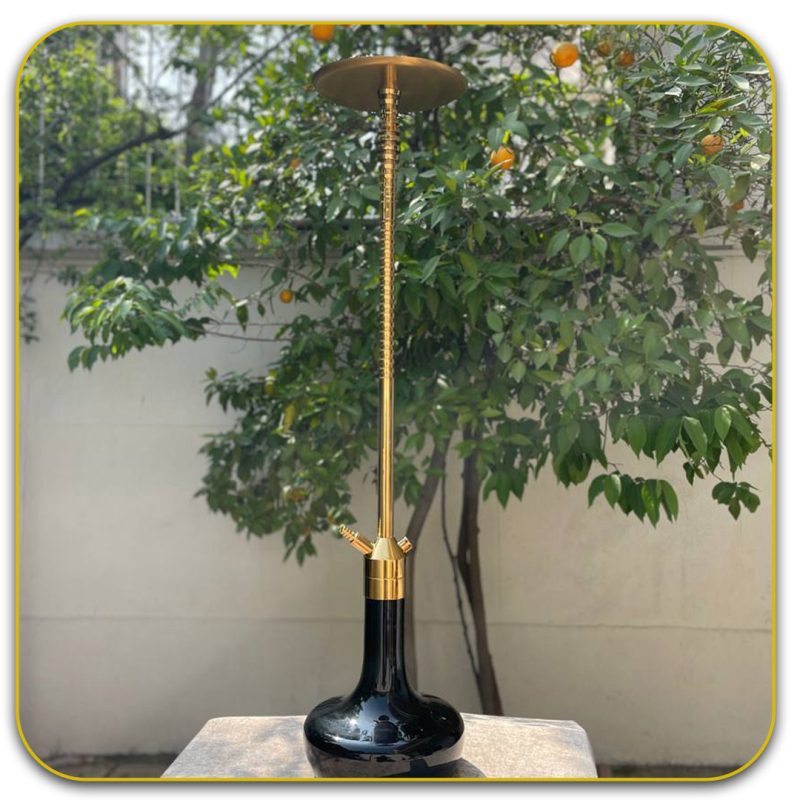 قلیان کرنو ایفل طلایی