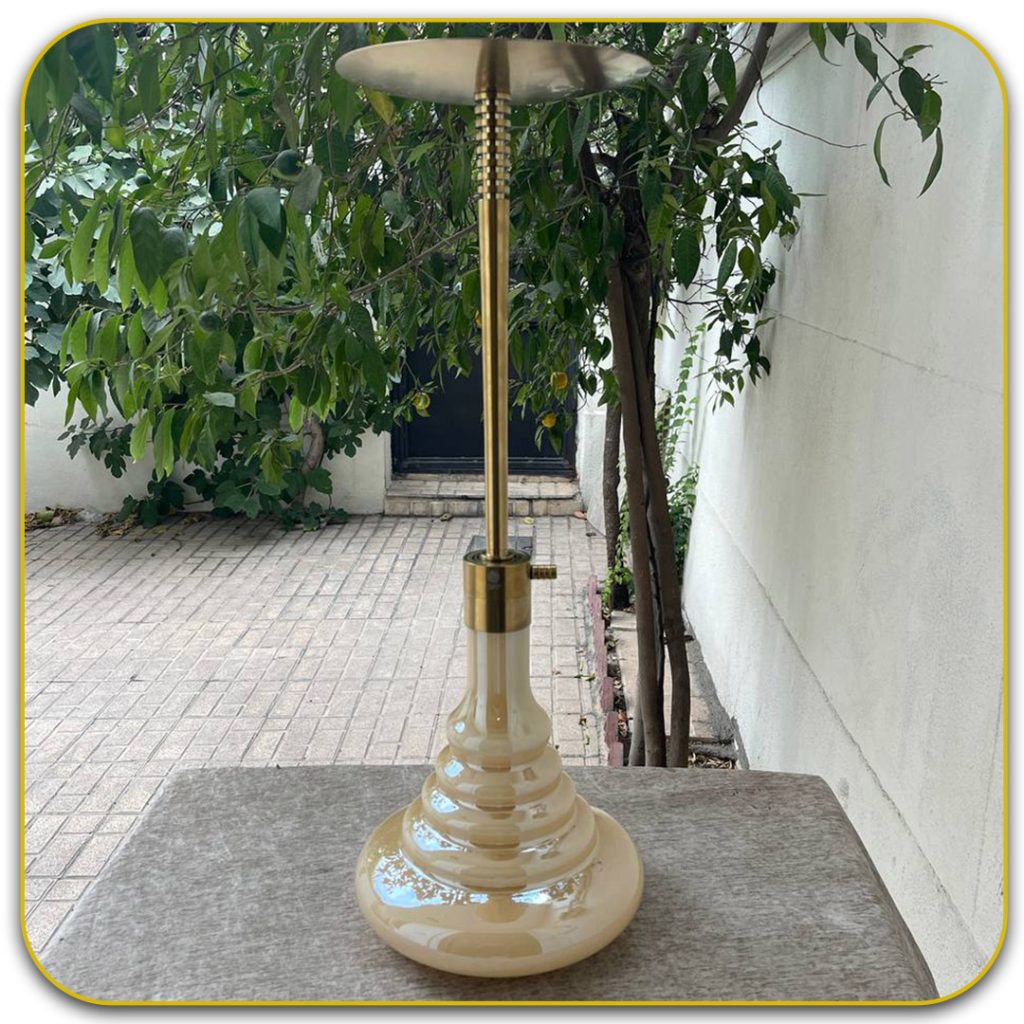 قلیان اسکای 102 طلایی تنگ نسکافه ای