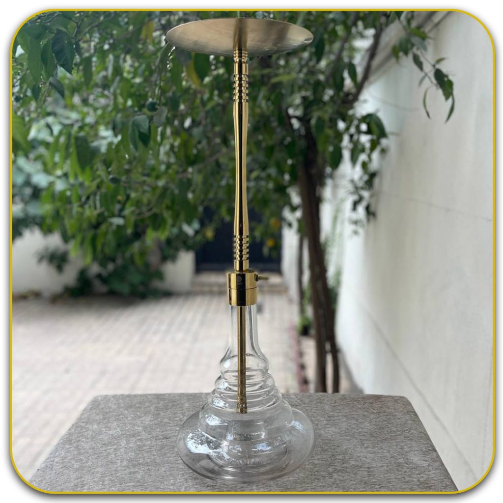 قلیان اسکای 101 طلایی بلند