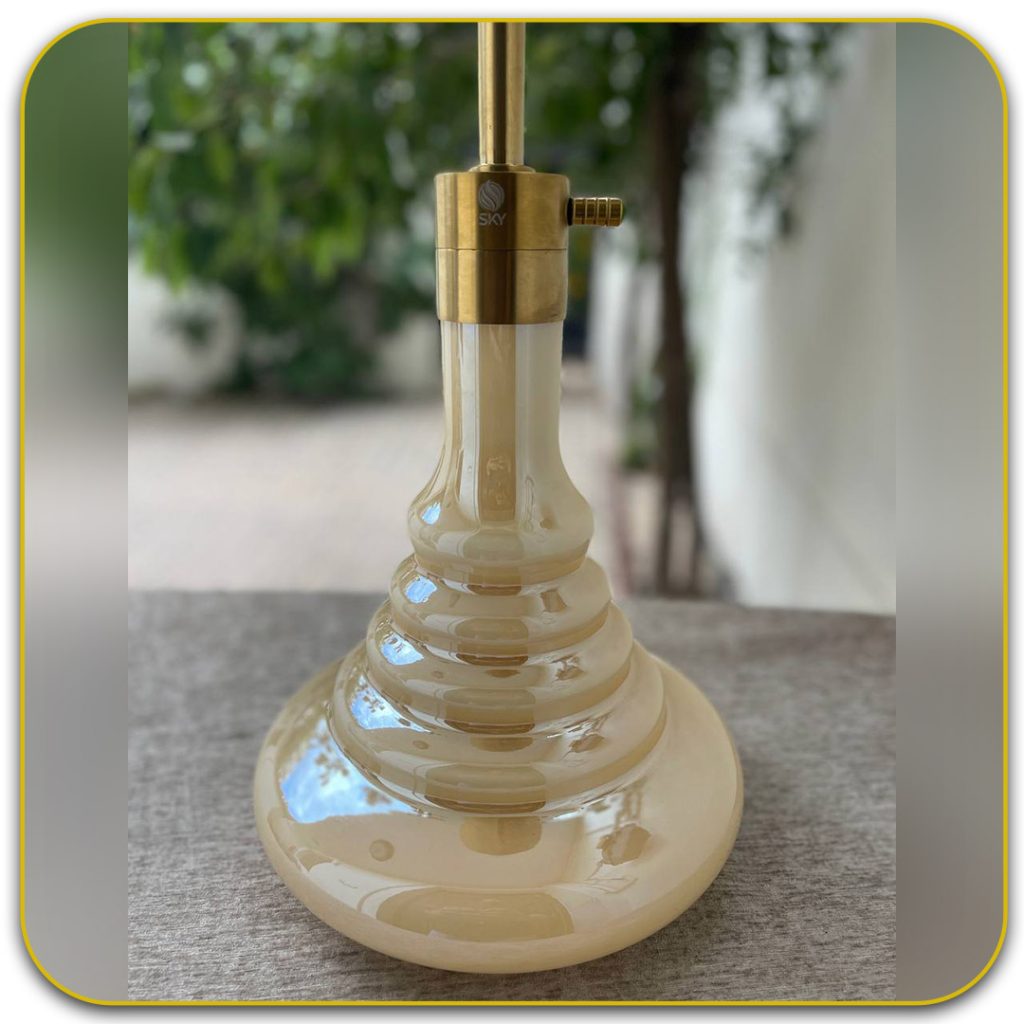 قلیان اسکای 102 طلایی تنگ نسکافه ای تنگ