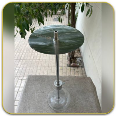 قلیان اسکای 102 نقره ای سینی