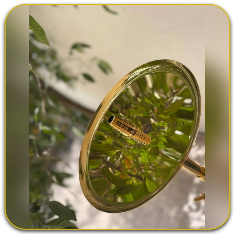 قلیان کرنو مادرید طلایی 4 شلنگه سینی