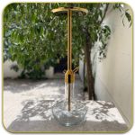 قلیان کرنو تگزاس رنگ طلایی