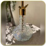 قلیان کرنو تگزاس رنگ طلایی تنگ