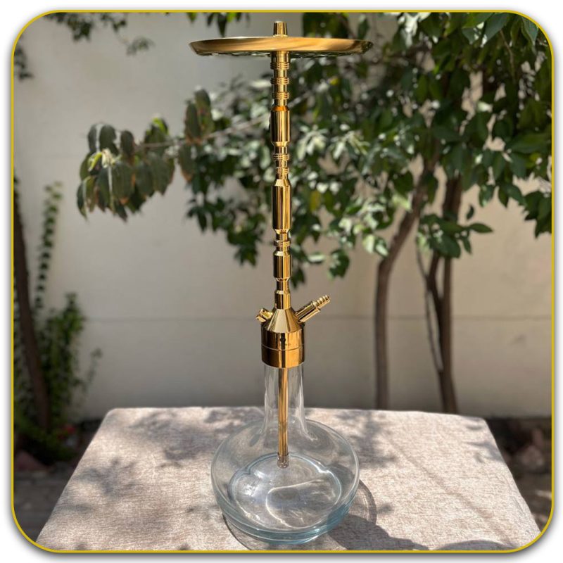 قلیان کرنو بارسلون طلایی