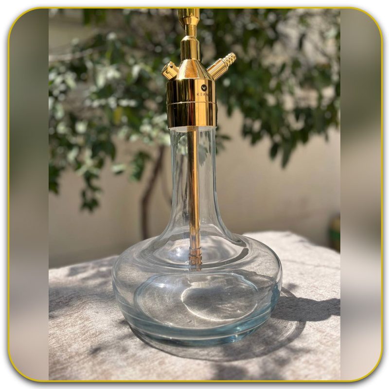 قلیان کرنو بارسلون طلایی تنگ