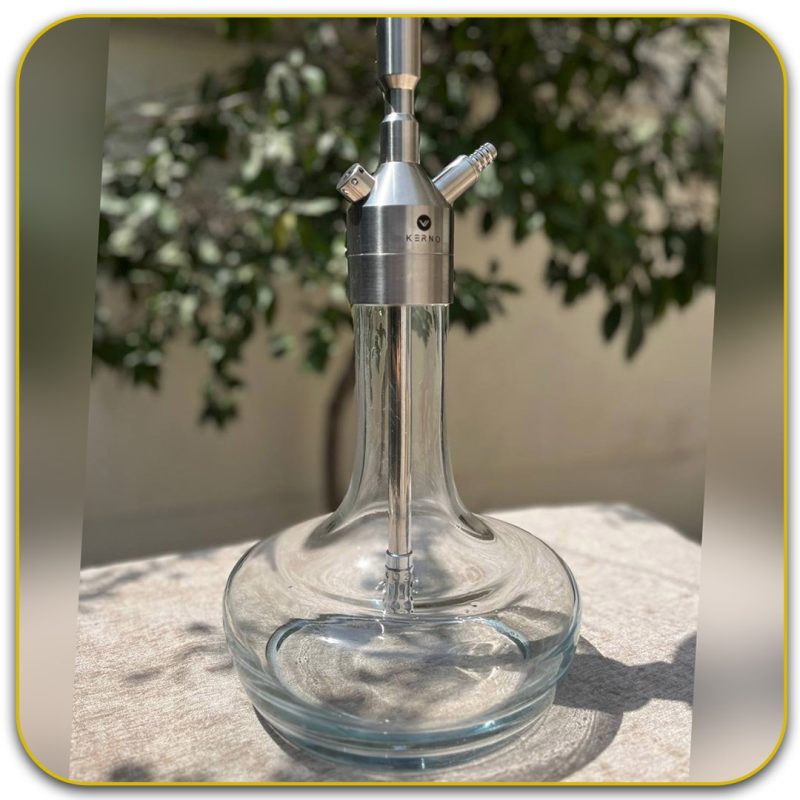 قلیان کرنو بارسلون نقره ای تنگ