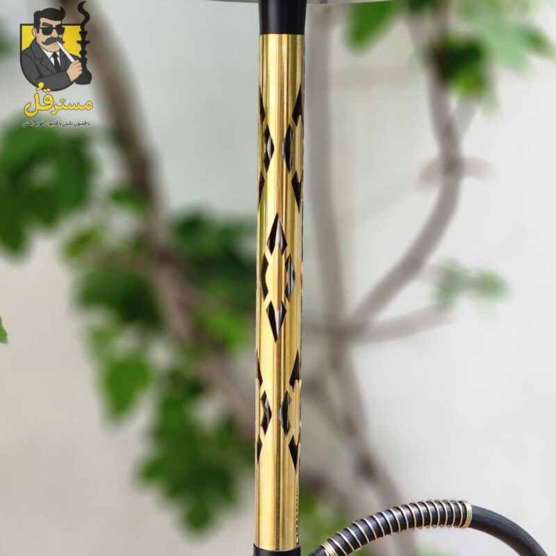 قلیان کارمانیا کد 110 طلایی - Image 2