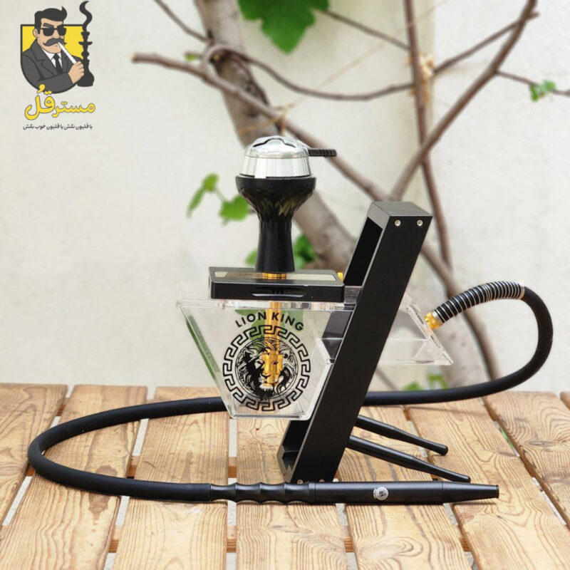 قلیان رومیزی لاین کینگ مشکی