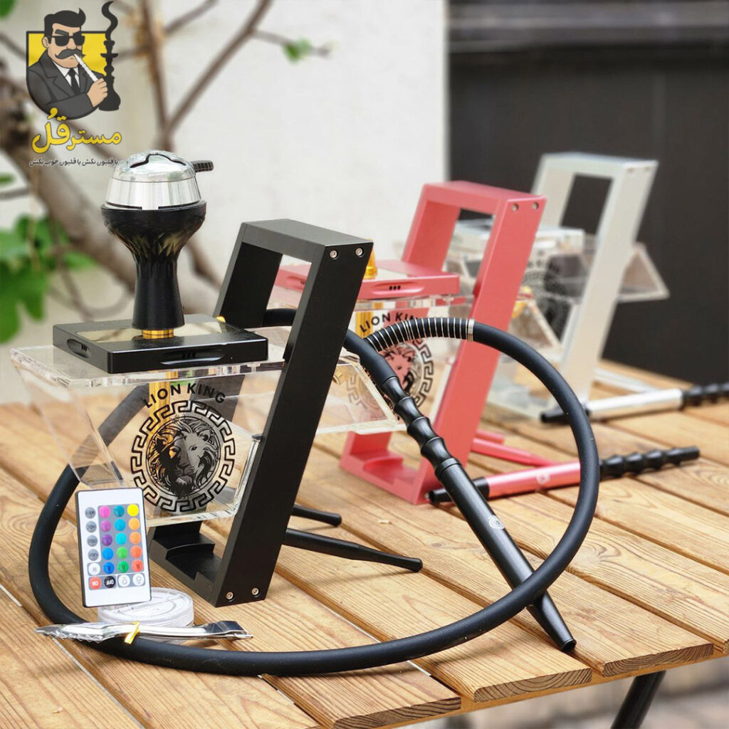 قلیان رومیزی lion king