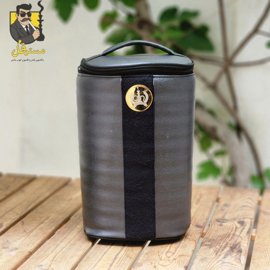 کیف قلیان مدرن مشکی متوسط