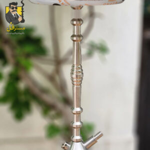 قلیان کرنو پاریس تنه نقره ای