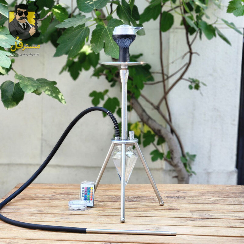 قلیان MK مدل سه پایه با تنگ الماسی