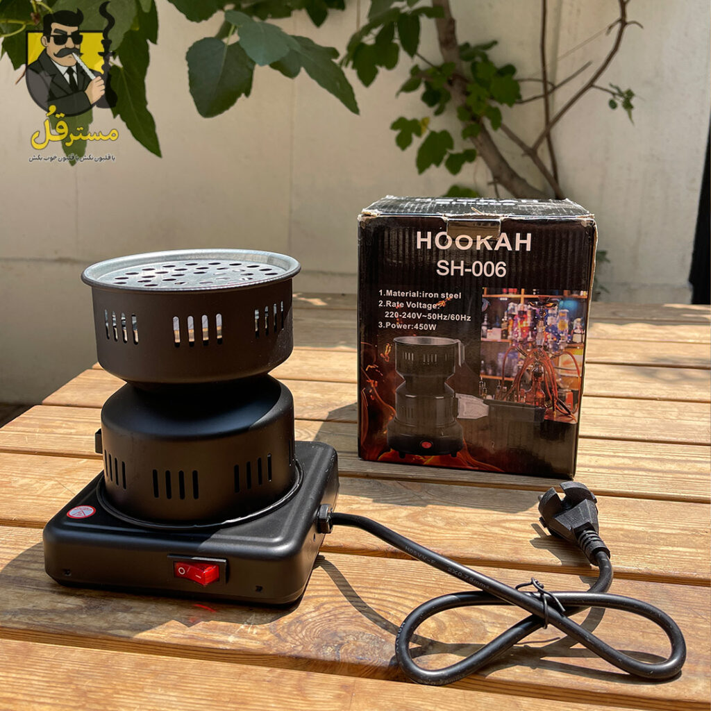 زغال سرخ کن هوکا