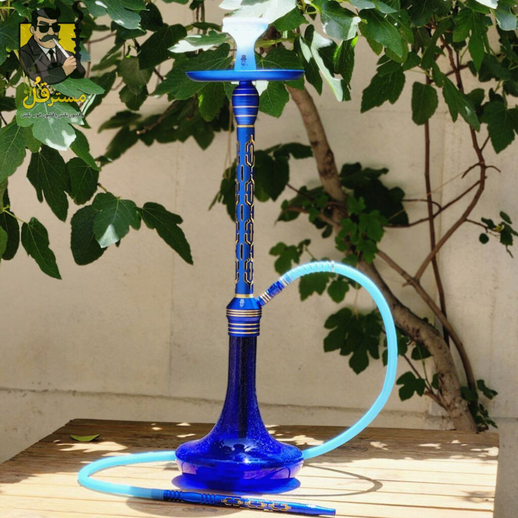 قلیان مسترلوکس بلند آبی