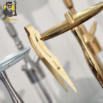 انبر کرنو طلایی