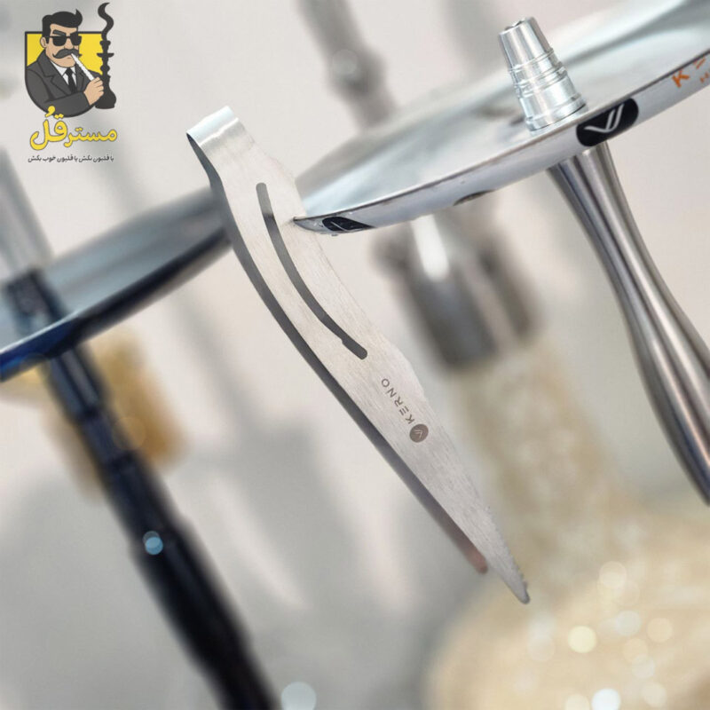 انبر کرنو نقره ای