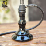 تنگ قلیان کارمانیا اگزوزی پوست ماری مشکی