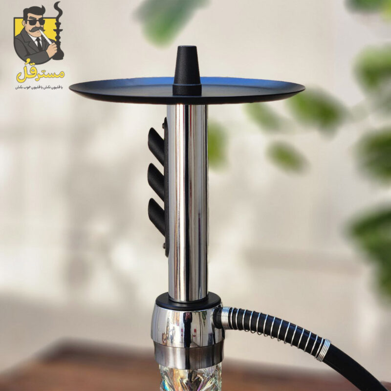 سینی قلیان کارمانیا اگزوزی نقره ای