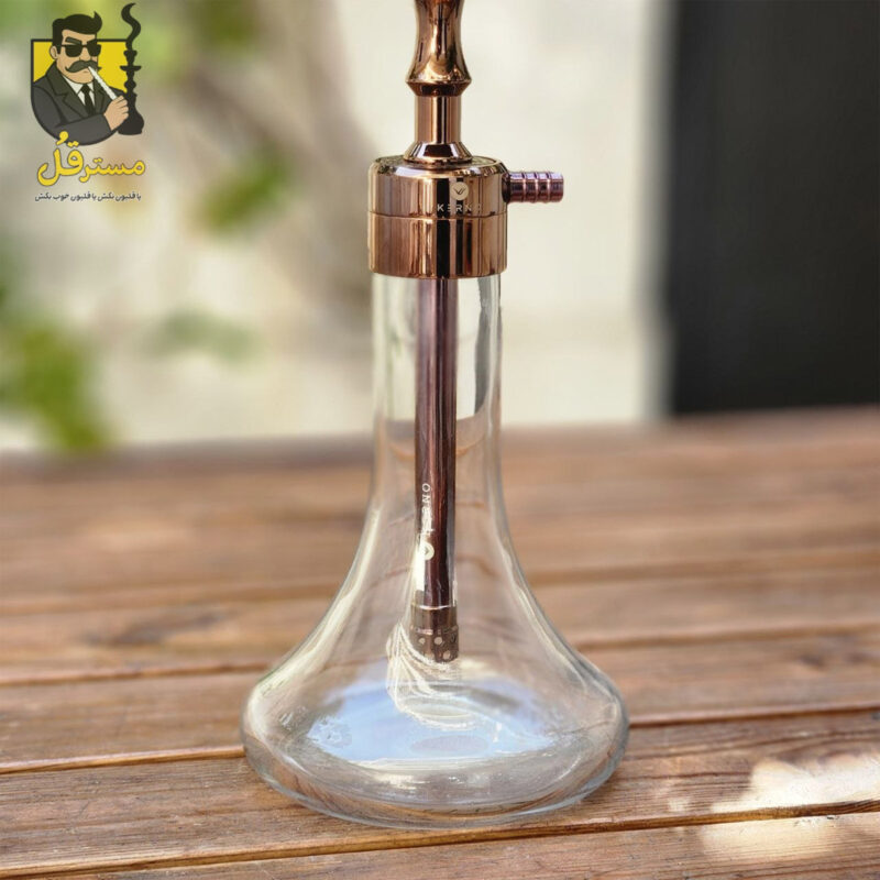 قلیان کرنو دراگون مدیوم رزگلد - Image 4