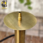 سینی قلیان میگ سه‌ پایه طلایی