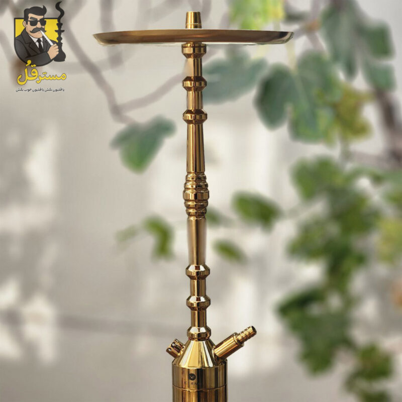 تنه قلیان کرنو پاریس طلایی