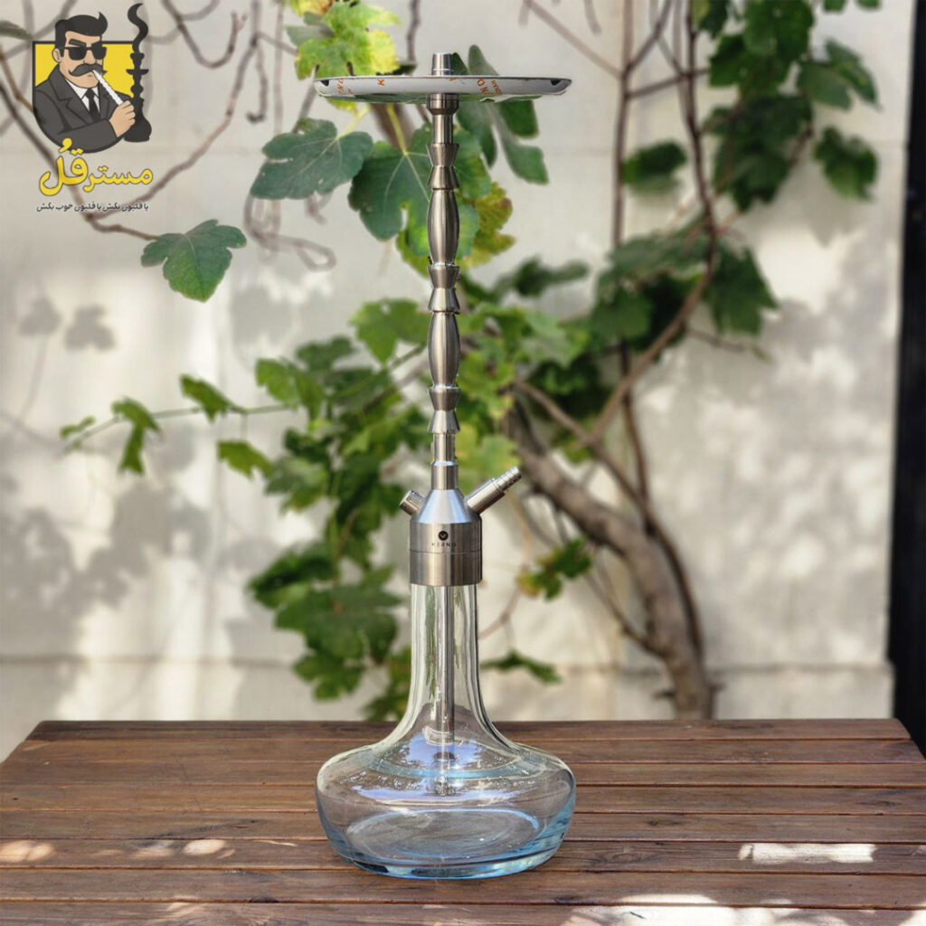 قلیان کرنو لندن نقره ای