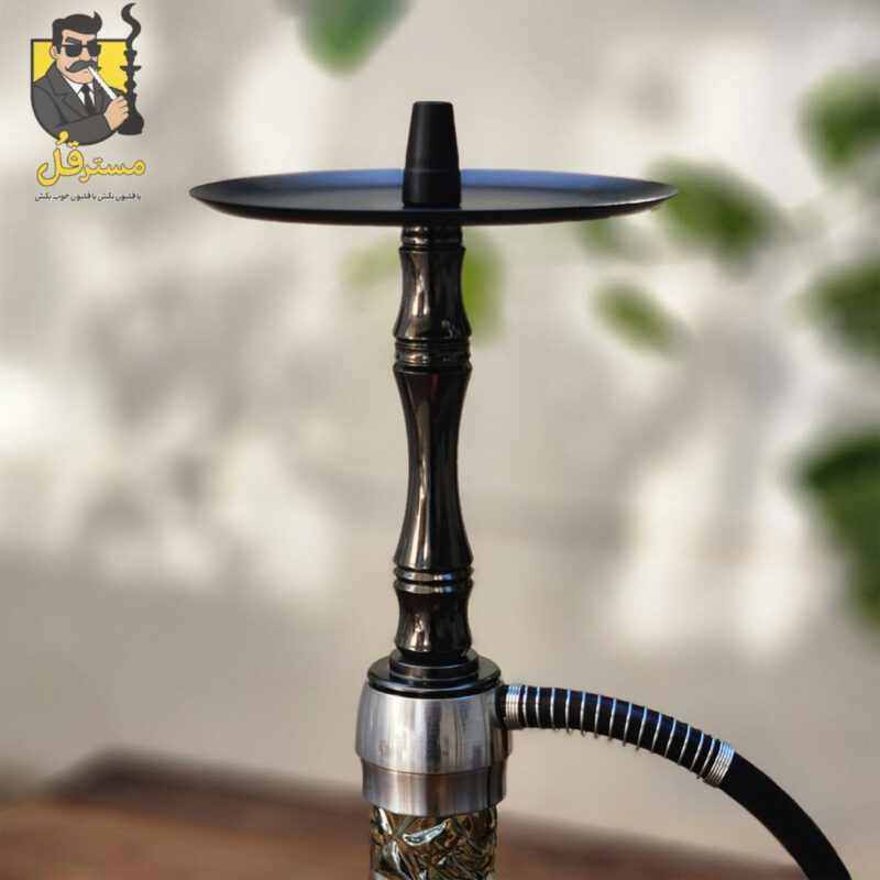 تنه قلیان کارمانیا تنه کوتاه سه شیار تنگ براق