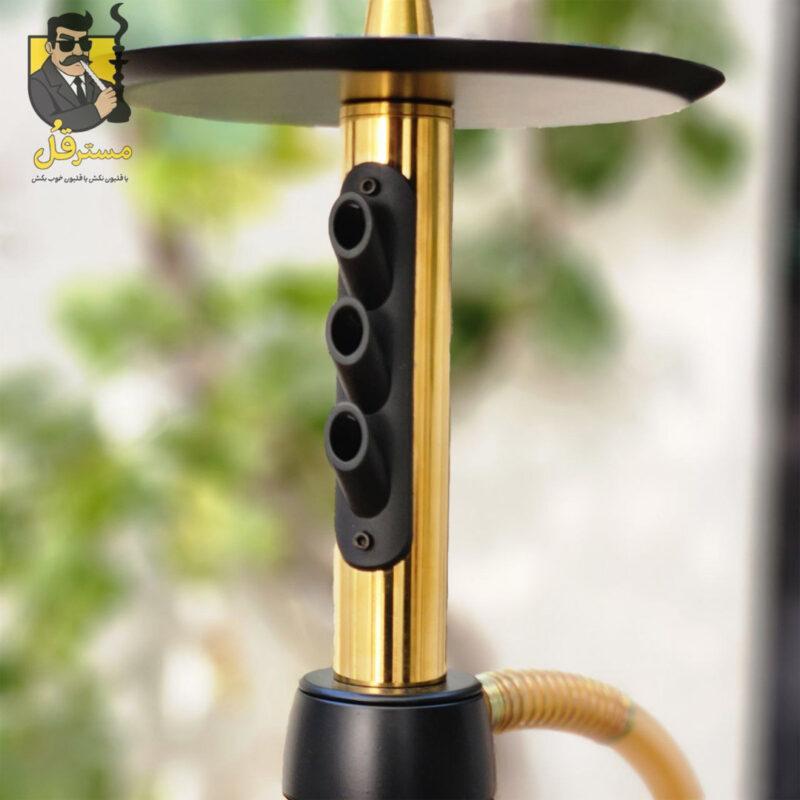 تنه قلیان کارمانیا اگزوزی طلایی