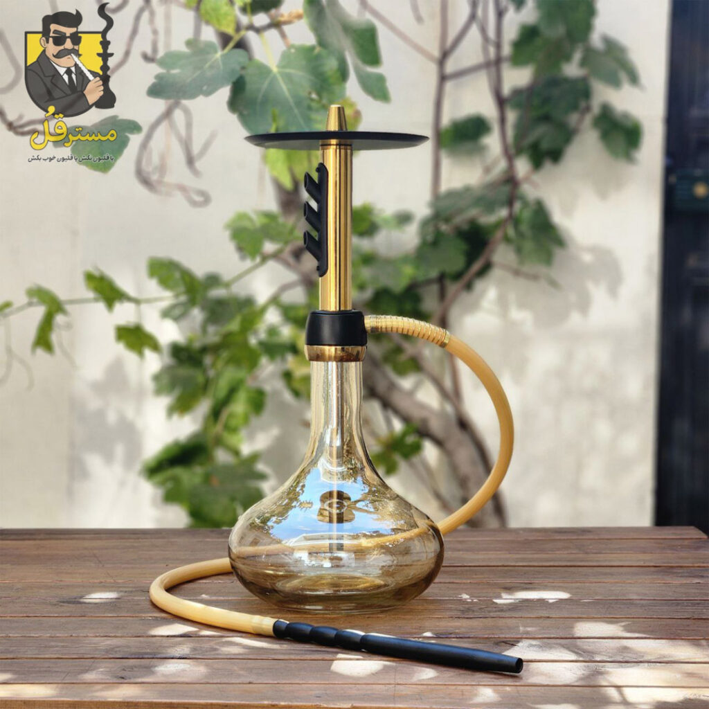 قلیان کارمانیا اگزوزی طلایی