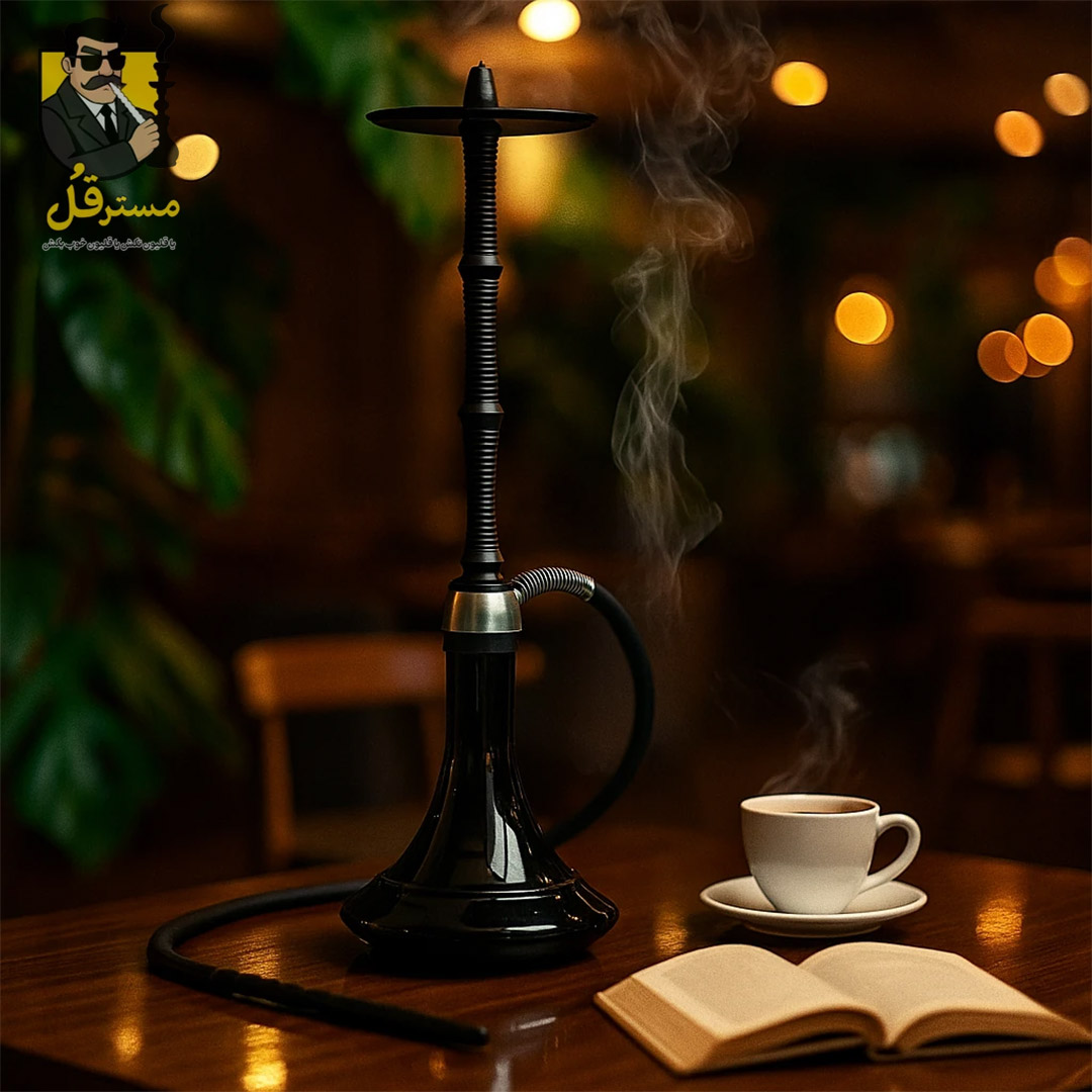 قلیان ریچ در کافه